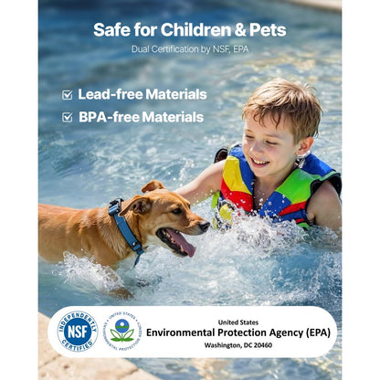 GL-520-1 - 4” Carbon Fiber Pool Filter Cartridge 130 Sq. Ft, NSF Certified