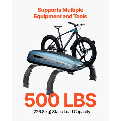 6LED-18 - Heavy-Duty Adjustable Truck Rack for 500 lbs Load Capacity