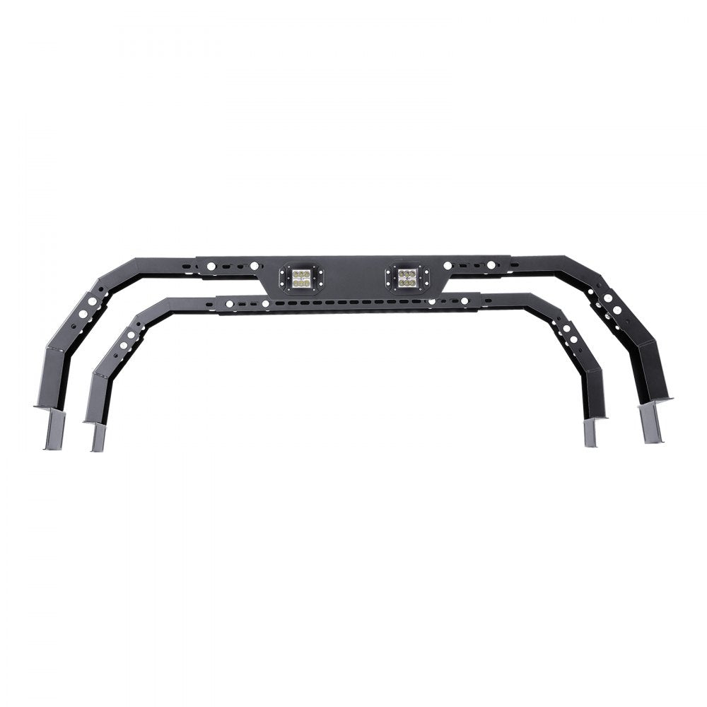 6LED-18 - Heavy-Duty Adjustable Truck Rack for 500 lbs Load Capacity