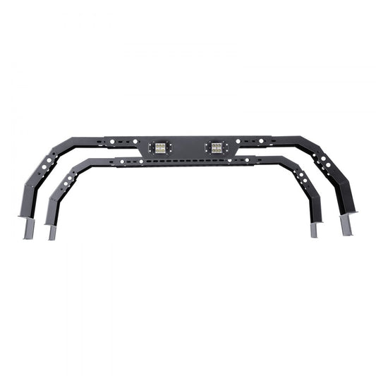 6LED-18 - Heavy-Duty Adjustable Truck Rack for 500 lbs Load Capacity