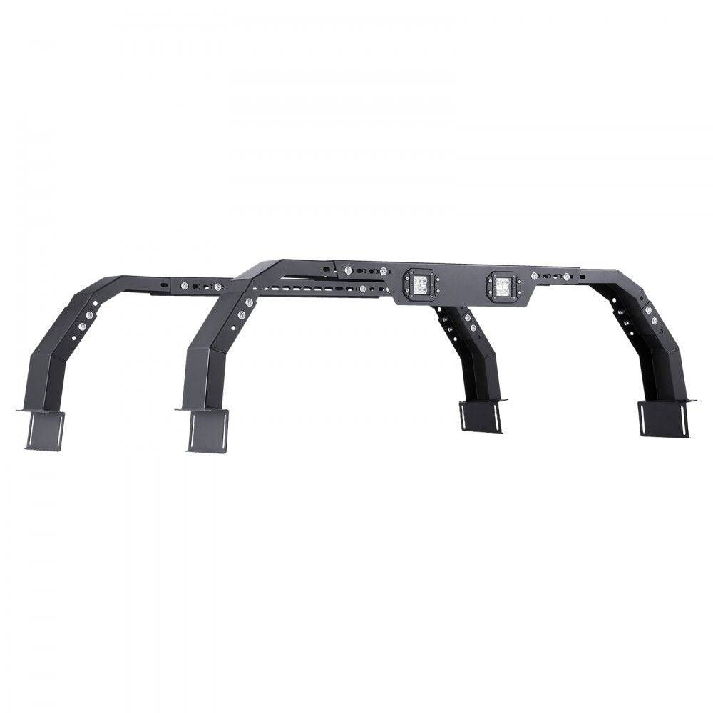 6LED-18 - Heavy-Duty Adjustable Truck Rack for 500 lbs Load Capacity