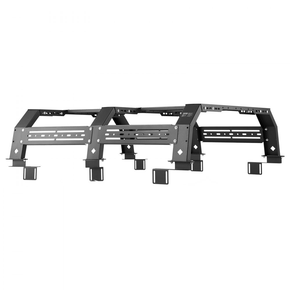 1102 - Adjustable Heavy-Duty Truck Rack for 51.2-65.4" Beds