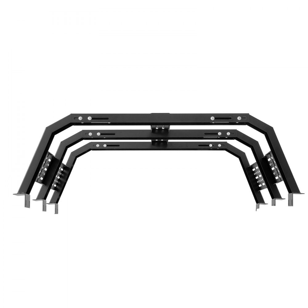 1103 - Adjustable Rust-Resistant Truck Rack for Easy Load Storage