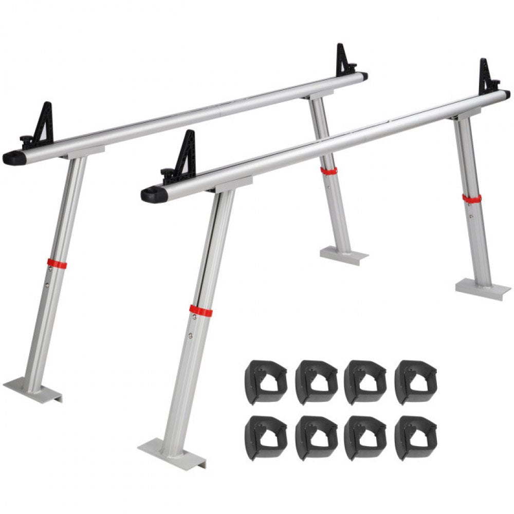 010504109707 - Adjustable 17-29" Aluminum Truck Rack for Kayaks and Cargo