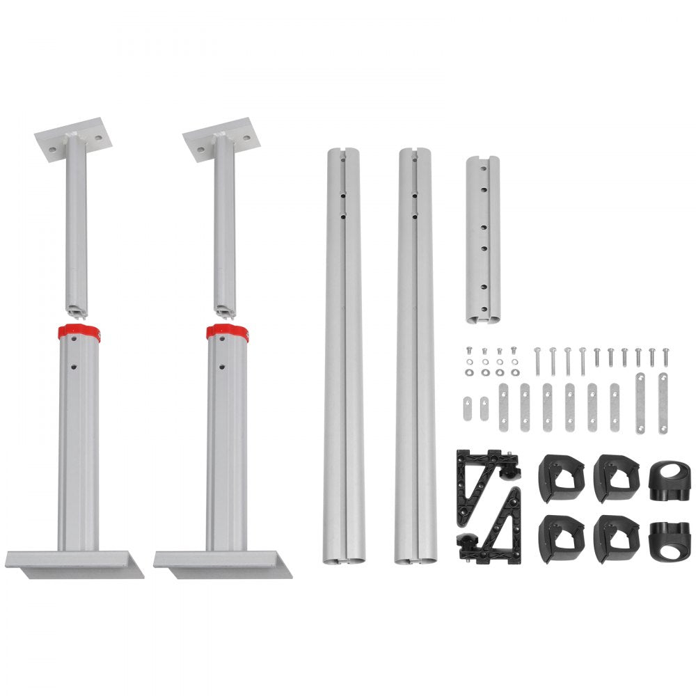 010504109707 - Adjustable 17-29" Aluminum Truck Rack for Kayaks and Cargo