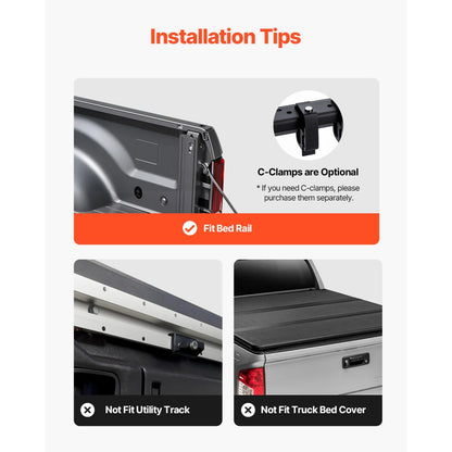 1105 - Adjustable Truck Rack 800 lbs Capacity, Fits 49-73" Beds