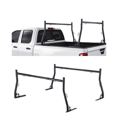 1105 - Adjustable Truck Rack 800 lbs Capacity, Fits 49-73" Beds