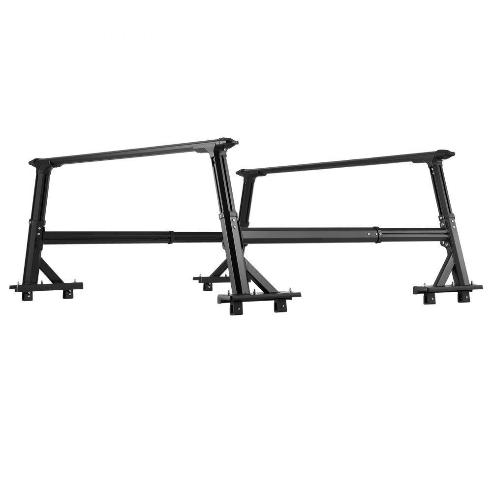 1106 - Adjustable Aluminum Truck Rack for 800 lbs Cargo Capacity