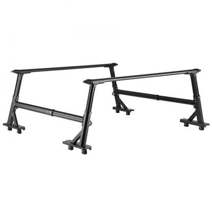 1106 - Adjustable Aluminum Truck Rack for 800 lbs Cargo Capacity
