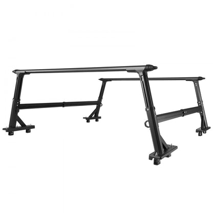 1106 - Adjustable Aluminum Truck Rack for 800 lbs Cargo Capacity
