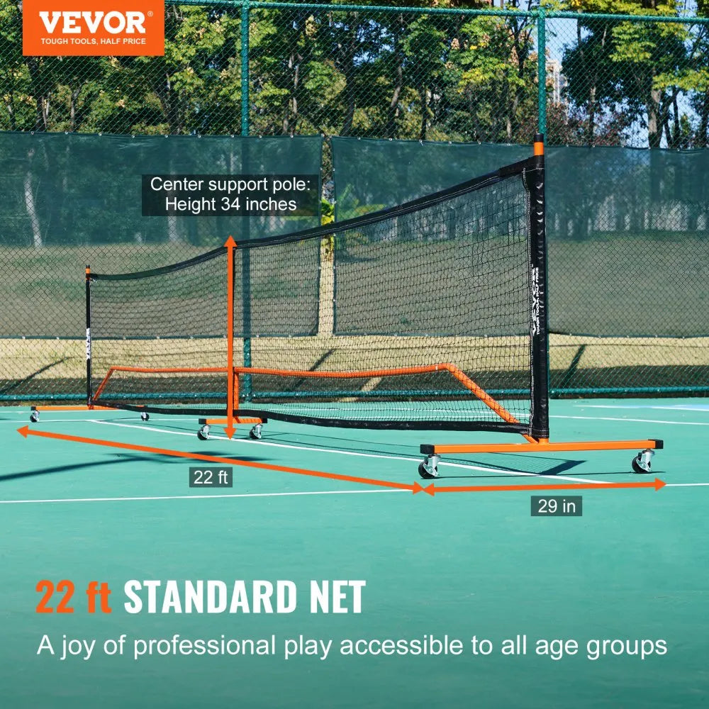 JH-505 - 22FT Durable Pickleball Net Set for Family Fun
