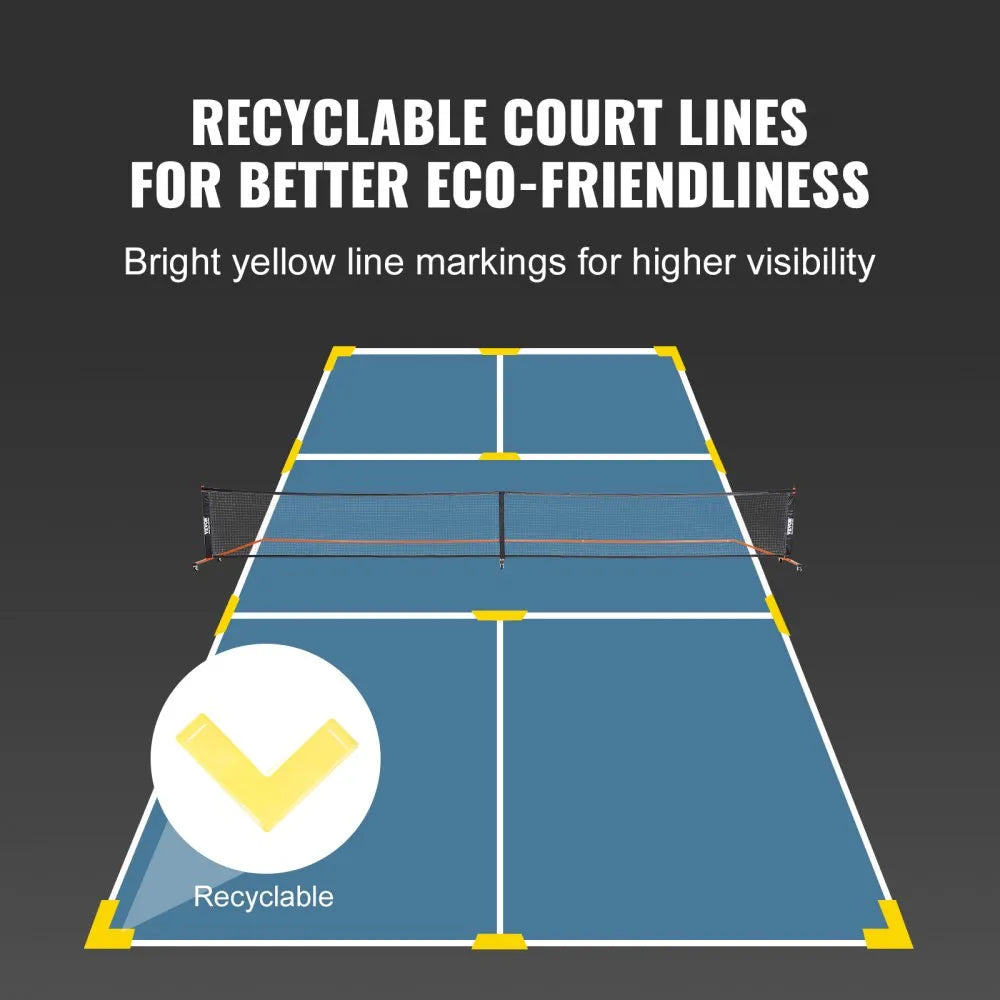 JH-505 - 22FT Durable Pickleball Net Set for Family Fun