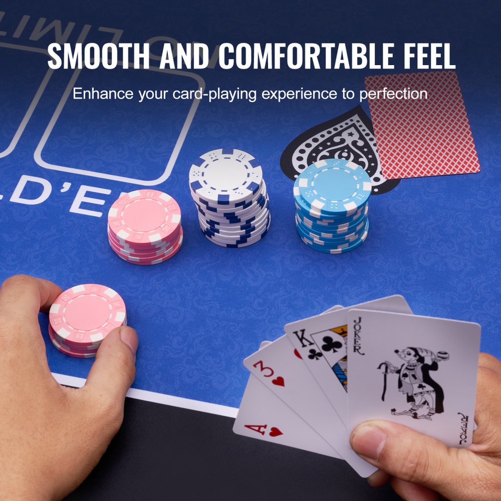 HCK14203 - 70" VEVOR Poker Table Mat, Waterproof, Non-Slip Design