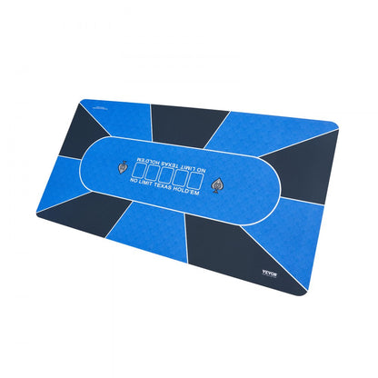 HCK14203 - 70" VEVOR Poker Table Mat, Waterproof, Non-Slip Design