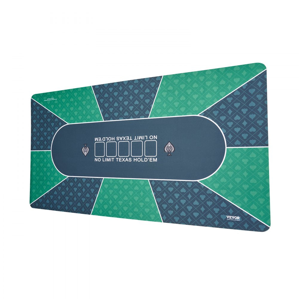 HCK14205 - 70" x 35" VEVOR Poker Mat with Non-Slip Grip