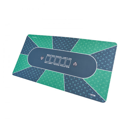 HCK14205 - 70" x 35" VEVOR Poker Mat with Non-Slip Grip