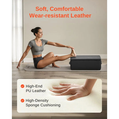 CYFX-001 - Durable Pilates Box with Leather Cover, 350 lbs Capacity
