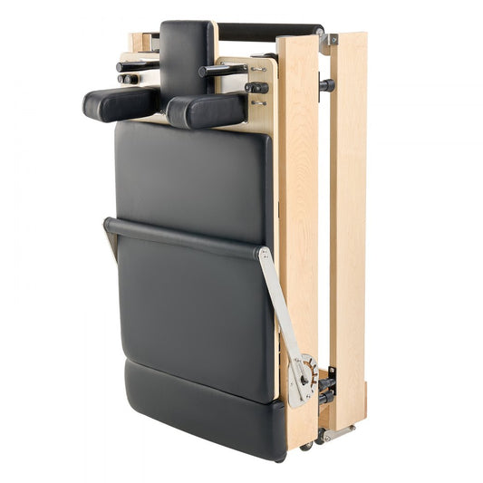 Z88-F-A - Compact Maple Wood Pilates Reformer with Adjustable Comfort