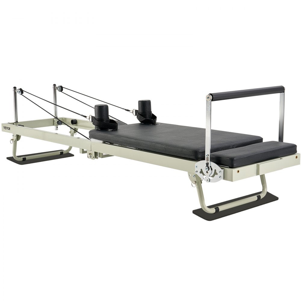 S3003 - Durable Foldable Pilates Reformer, 99x24x30 inch, Supports 400 lbs