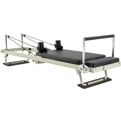 S3003 - Durable Foldable Pilates Reformer, 99x24x30 inch, Supports 400 lbs