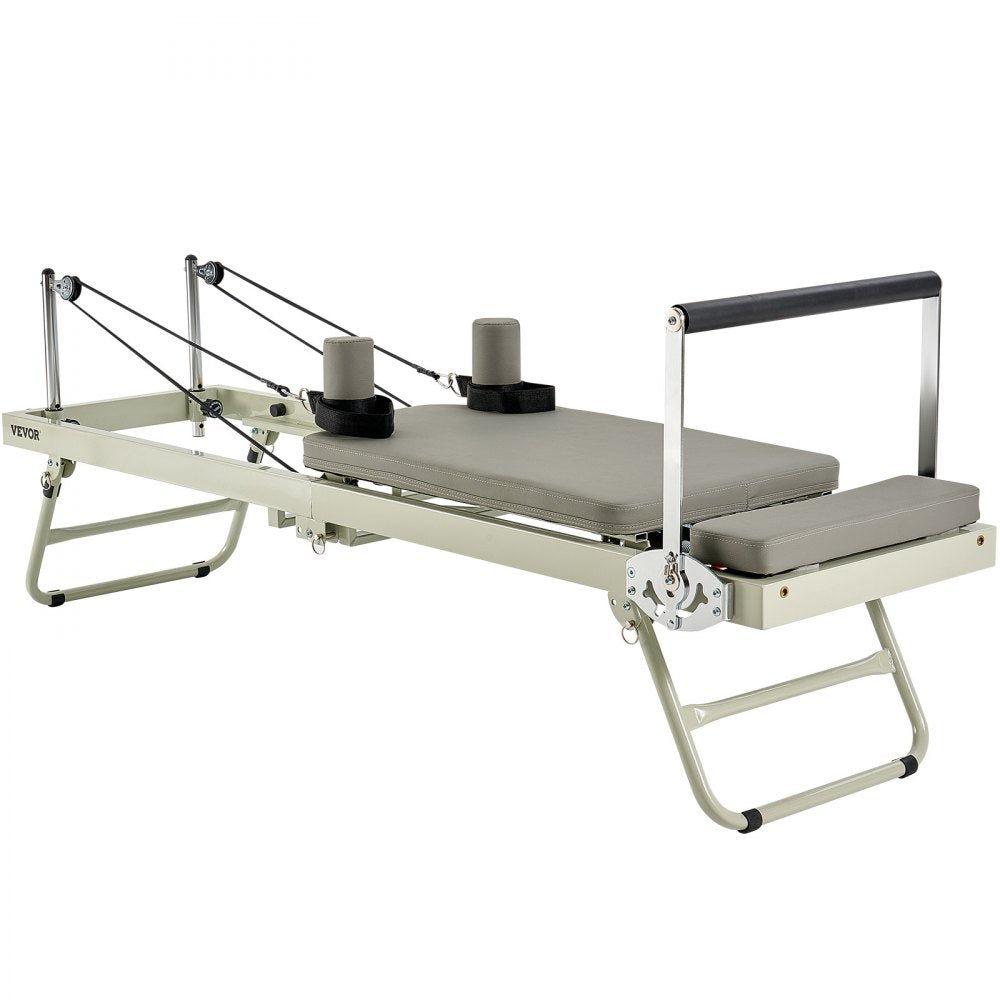 S1002 - Foldable Pilates Reformer 82x22x29" for Compact Home Workouts