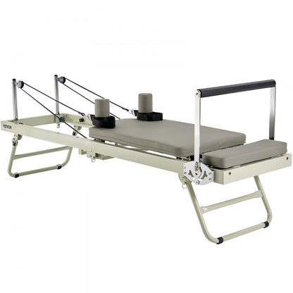S1002 - Foldable Pilates Reformer 82x22x29" for Compact Home Workouts