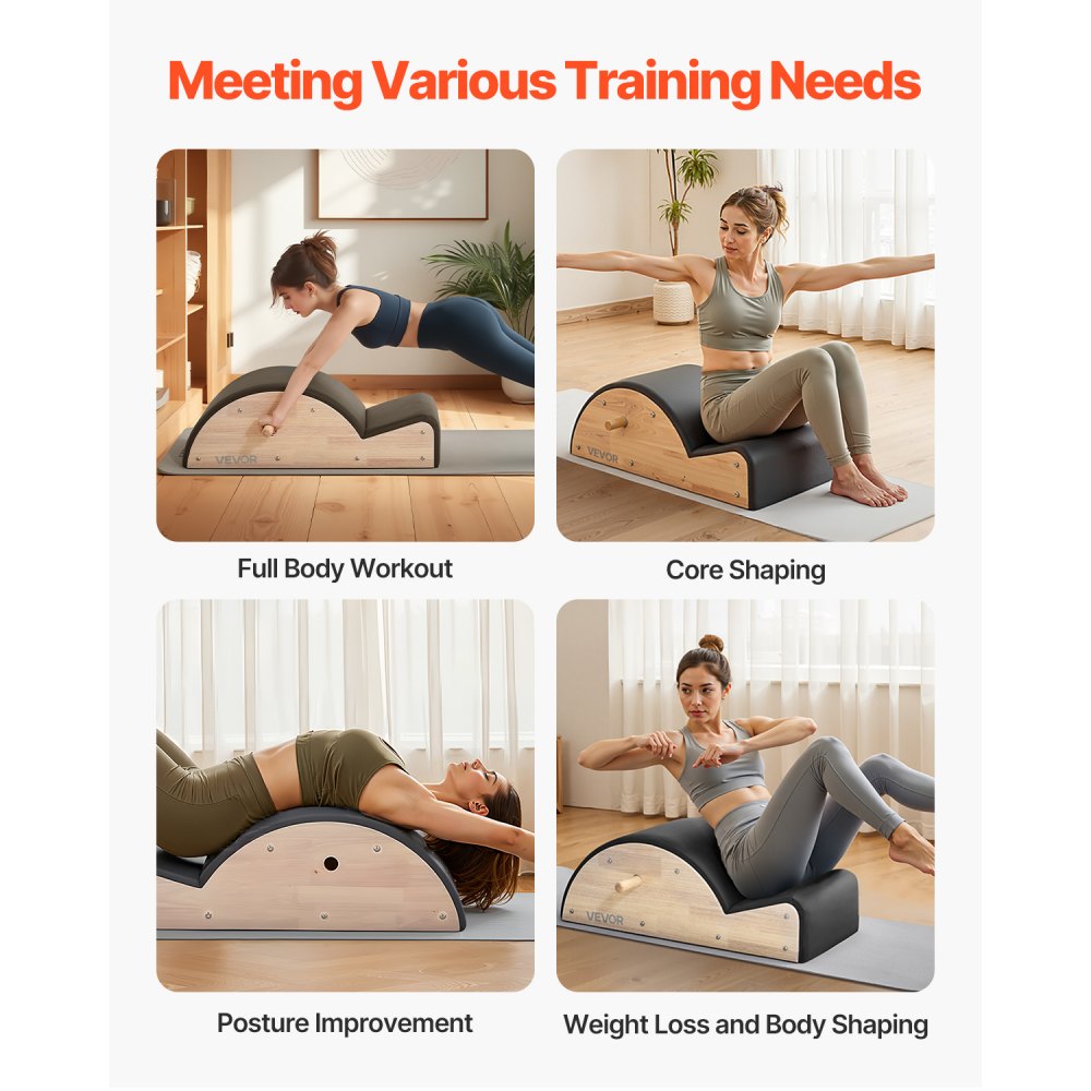 J55-X-A - Durable Pilates Spine Corrector for Back Pain Relief and Stability