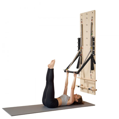 B44-F - Durable Wall-Mounted Pilates Reformer with 8 Resistance Levels