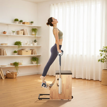 W77-X-A - Sturdy Pilates Chair with 4 Adjustable Resistance Levels