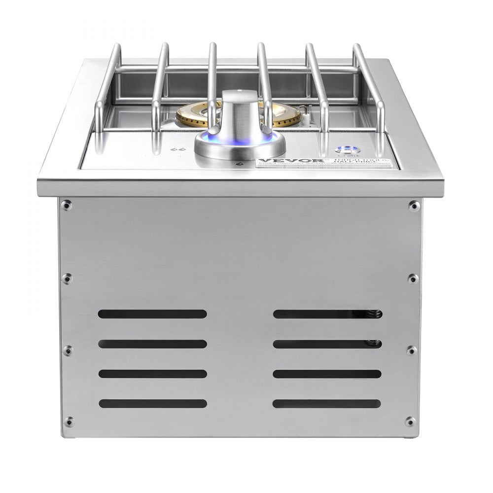 GSB1L - 17,000 BTU Stainless Steel Side Burner for Efficient Outdoor Cooking