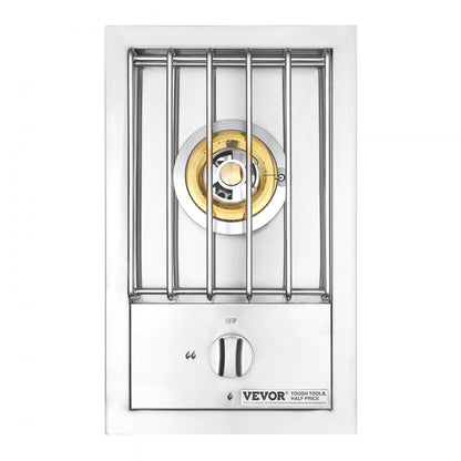 GSB1 - 15,000 BTU Stainless Steel Outdoor Side Burner for Efficient Grilling
