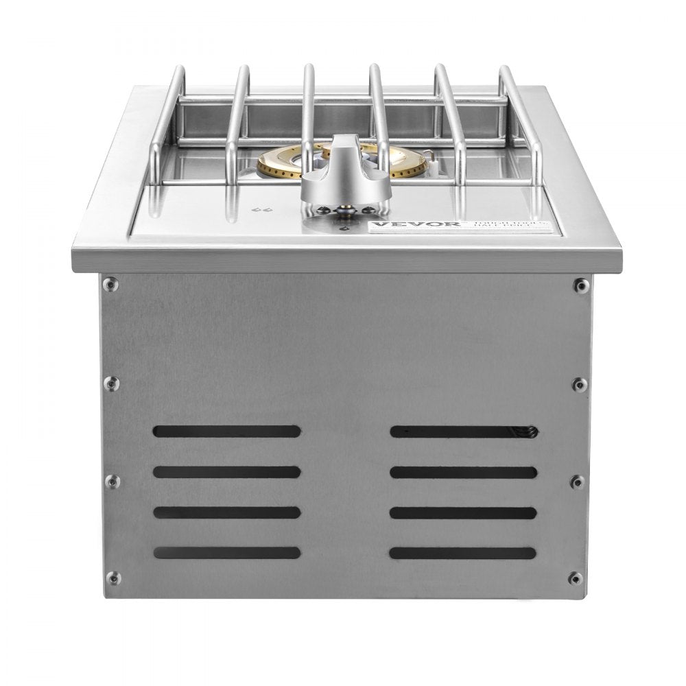 GSB1 - 15,000 BTU Stainless Steel Outdoor Side Burner for Efficient Grilling