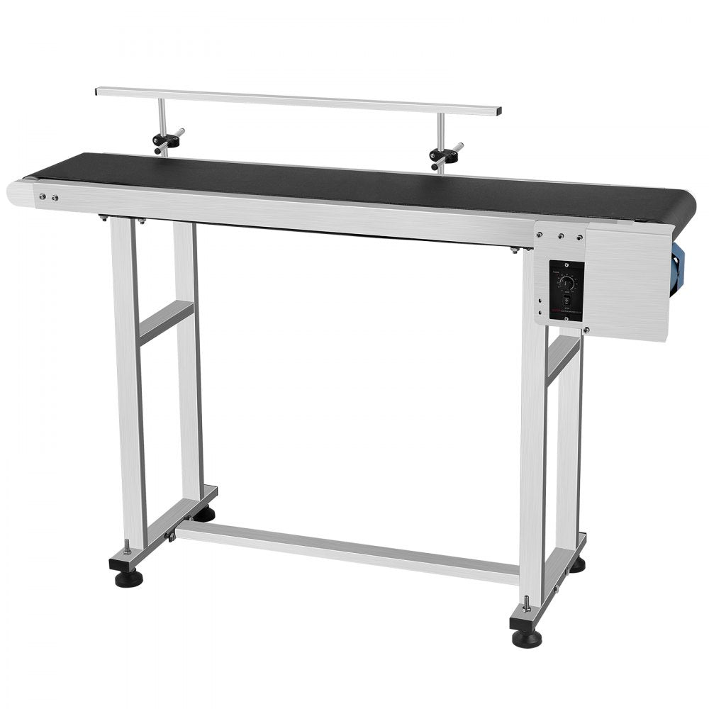 010931852411 - 59"x7.8" Motorized Stainless Steel Conveyor for Versatile Use