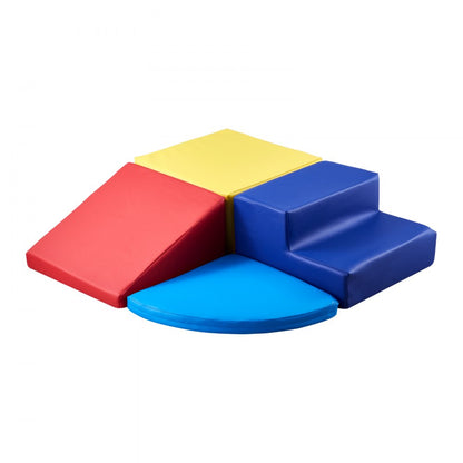 HN-12619 - Colorful Foam Climbing Blocks Set for Toddlers, 4 Pieces