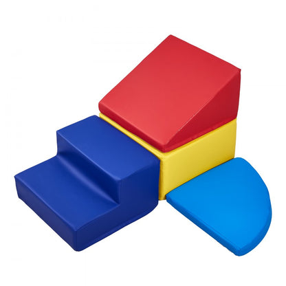 HN-12619 - Colorful Foam Climbing Blocks Set for Toddlers, 4 Pieces