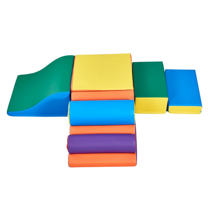 HN-24910 - Safe Foam Climbing Blocks Set for Toddlers, 7 Colorful Pieces