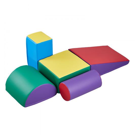 HN-12683 - Colorful 5-Piece Foam Climbing Set for Active Toddlers