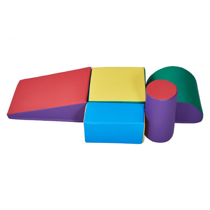 HN-12683 - Colorful 5-Piece Foam Climbing Set for Active Toddlers