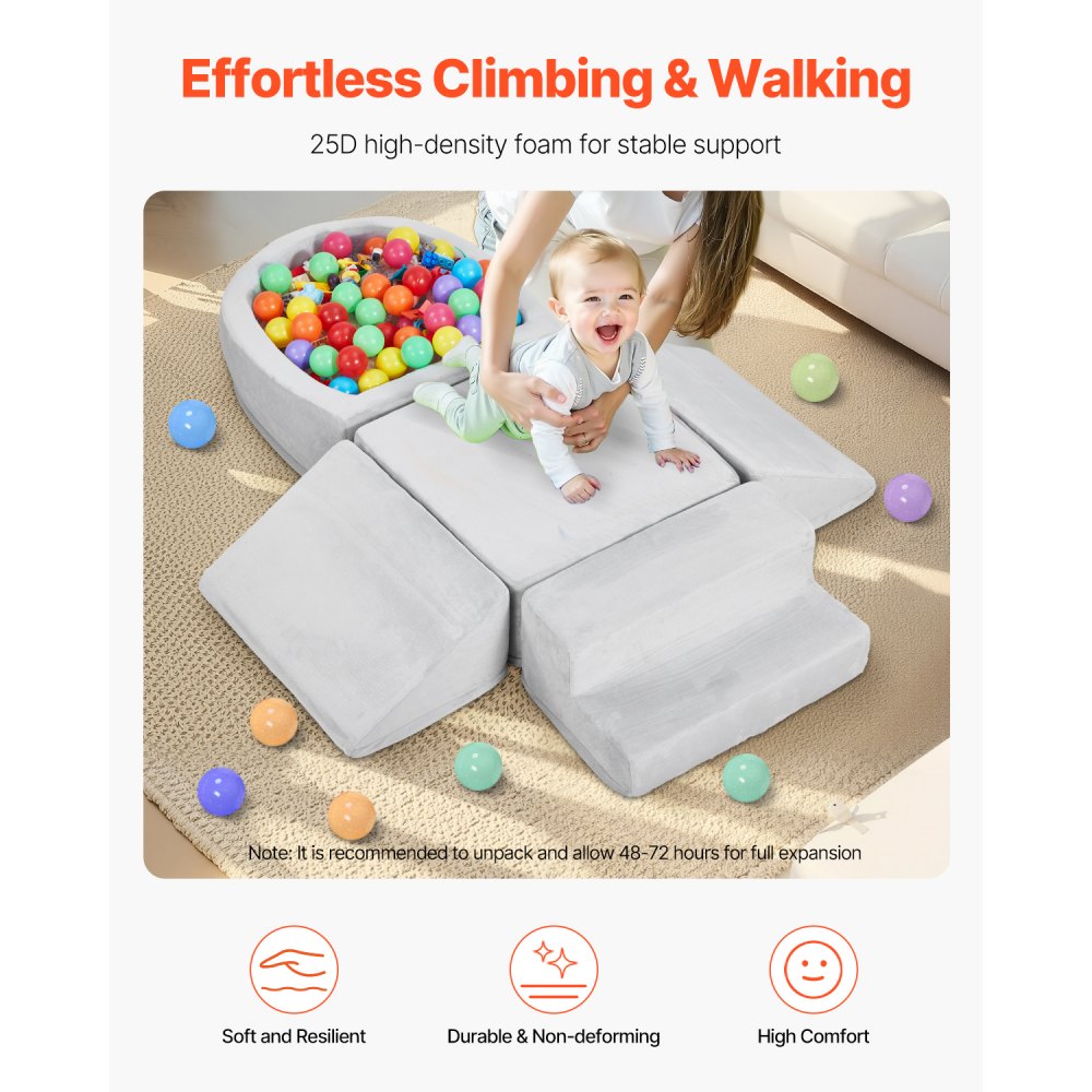 HN-23103 - Safe Foam Climbing Block Set with Customizable Play Configurations