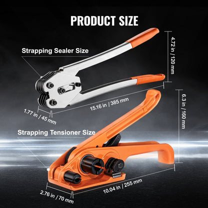 PP13-1 - Heavy-Duty PP Strapping Kit with Tensioner & Sealer Tools