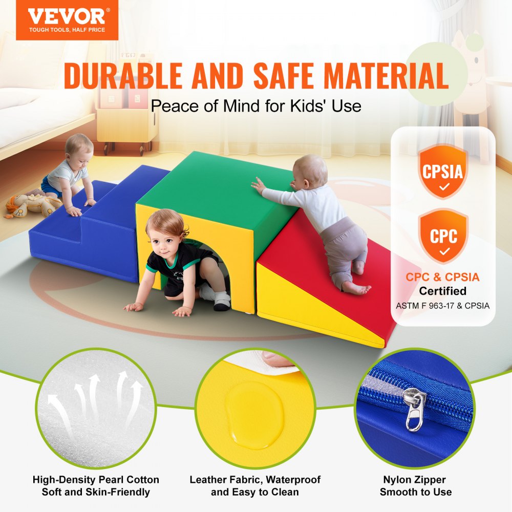 GLB-001 - Lightweight VEVOR Indoor/Outdoor Tunnel Climber for Toddlers