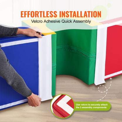 GLB-001 - Lightweight VEVOR Indoor/Outdoor Tunnel Climber for Toddlers