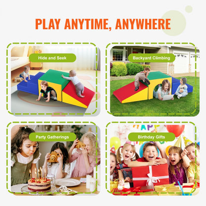 GLB-001 - Lightweight VEVOR Indoor/Outdoor Tunnel Climber for Toddlers
