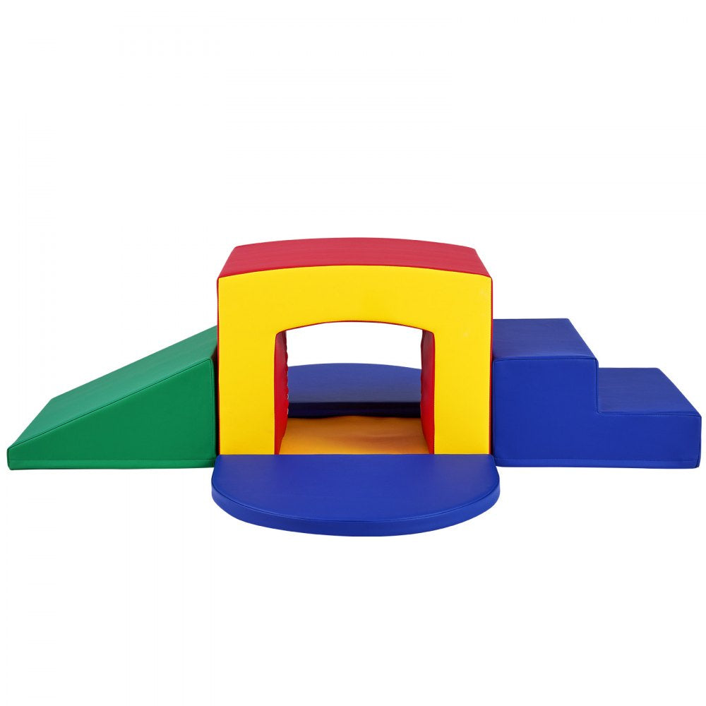 GLB-002 - Durable Indoor Climbing Set for Kids with Tunnel & Ramp
