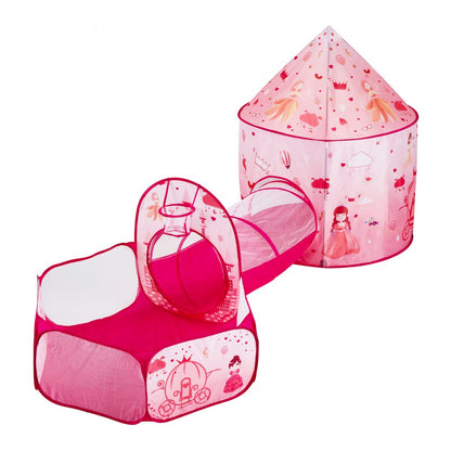 YM-04 - Portable 3-in-1 Kids Play Tent & Tunnel, Lightweight Fun