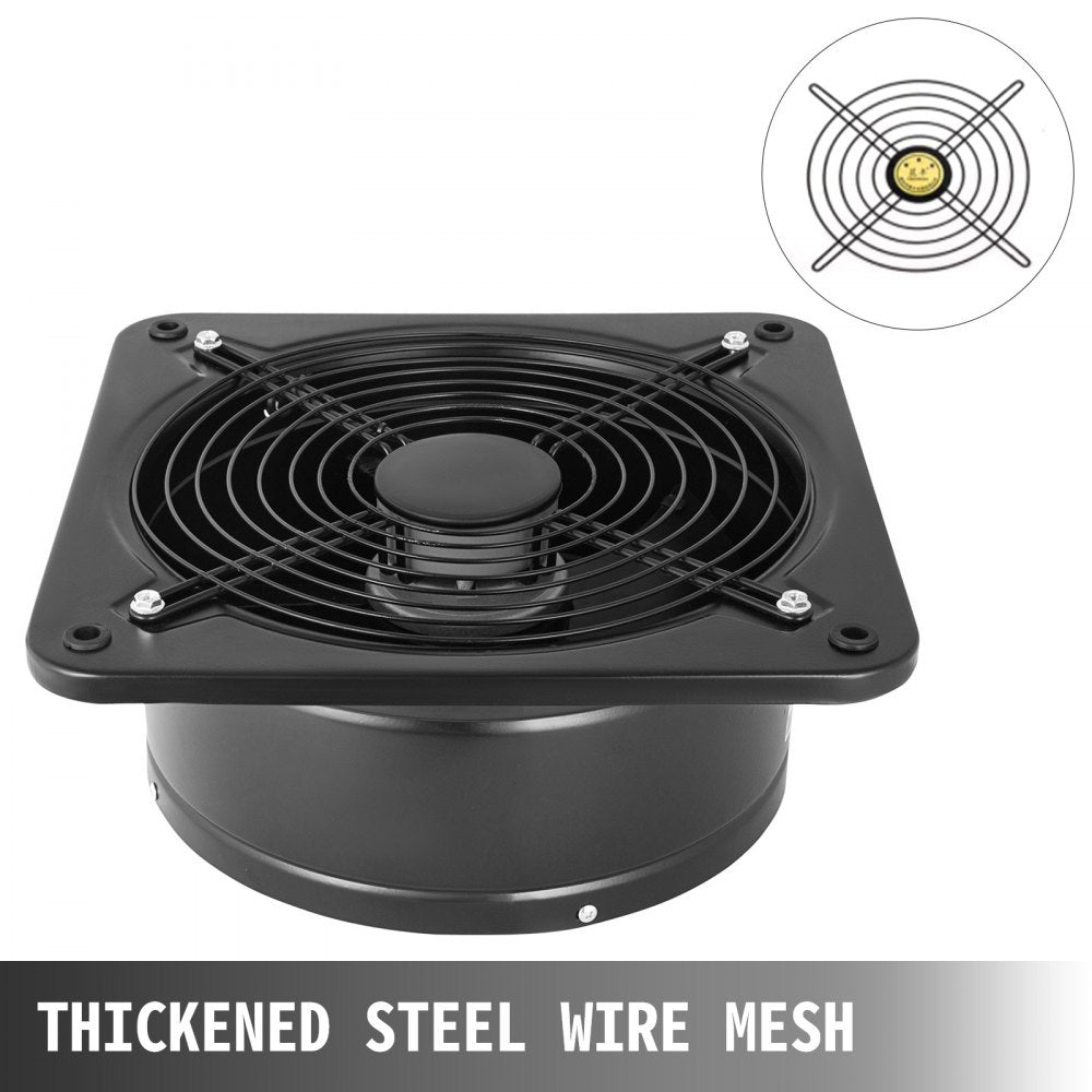 YNF-300-2T - 12'' Quiet Metal Extractor Fan for High Airflow
