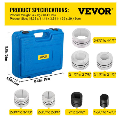 78835 - 10-Ton Hydraulic Exhaust Pipe Expander Tool Set with Collets