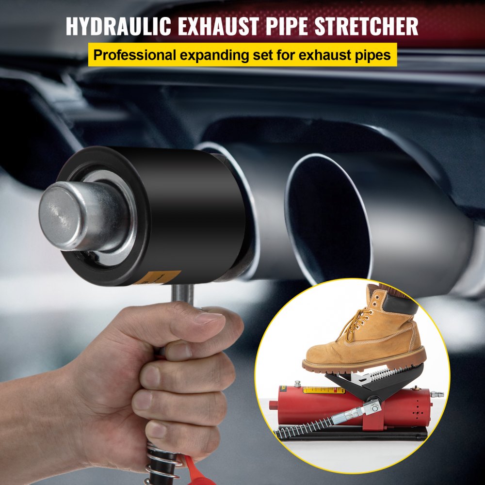 17350 - 10-Ton Hydraulic Pipe Expander, 1-5/8" to 4-1/4" Range