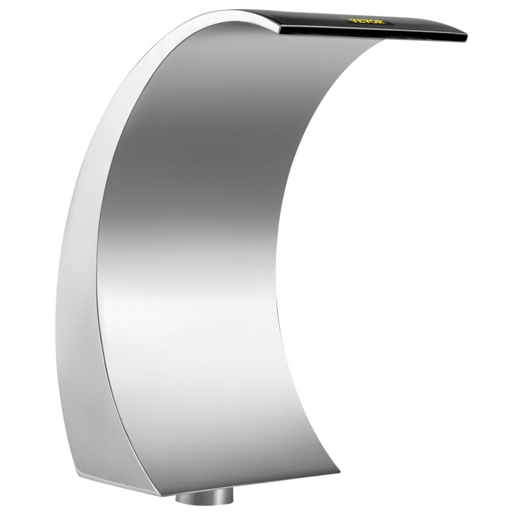 PQSB-7781 - Modern Stainless Steel Pool Waterfall Fountain for Relaxation