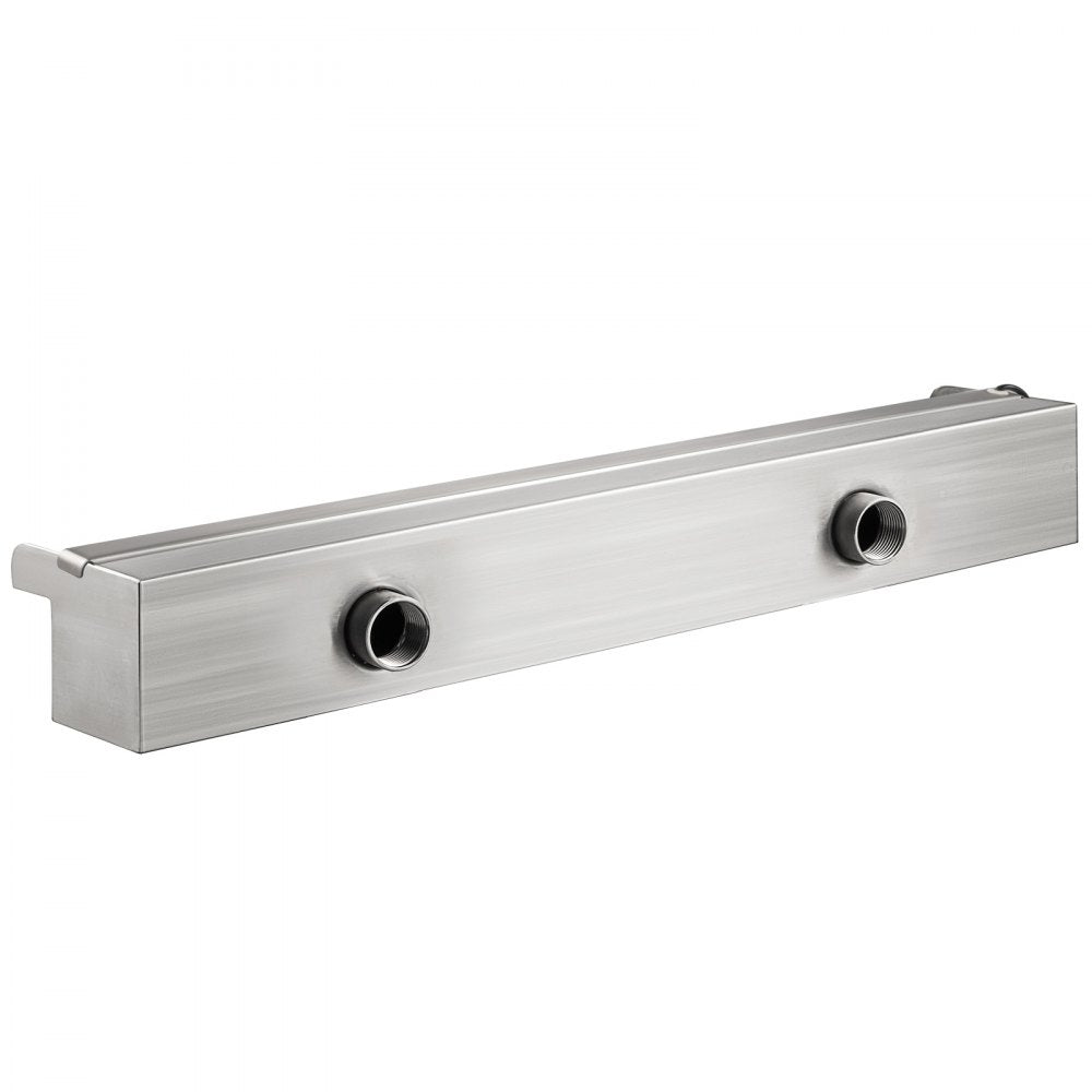 PQSB-9383 - Modern Stainless Steel Pool Fountain with Remote LED Lighting